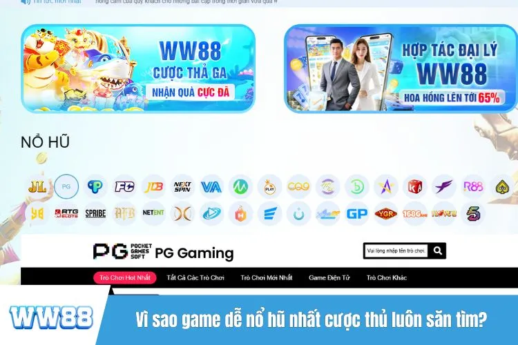 Vì sao game dễ nổ hũ nhất cược thủ luôn săn tìm?