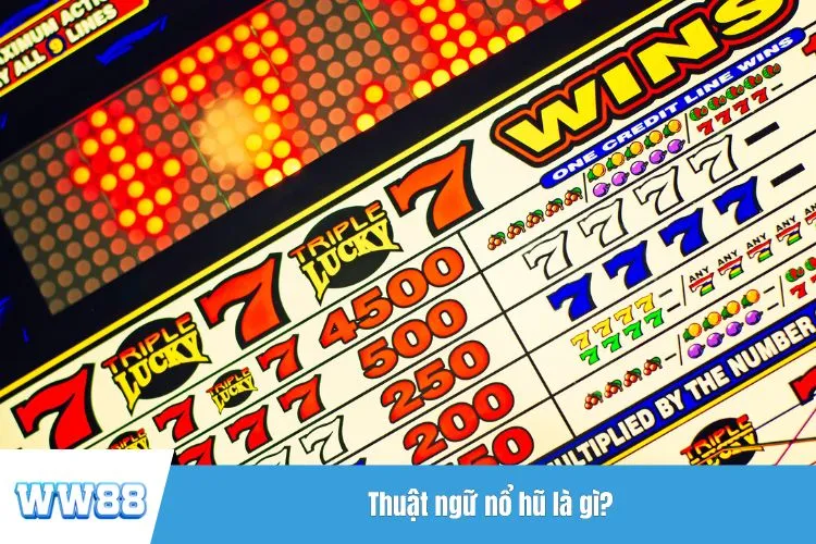 Thuật ngữ nổ hũ là gì?
