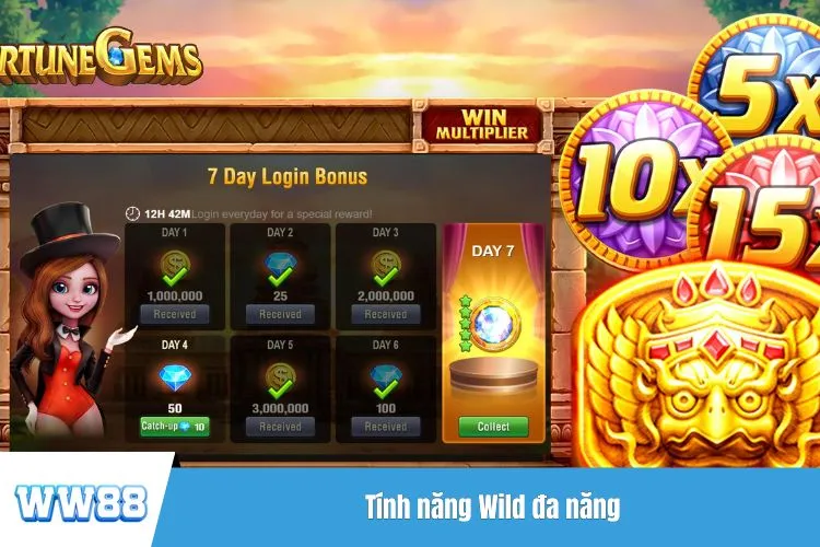 Tính năng Wild đa năng